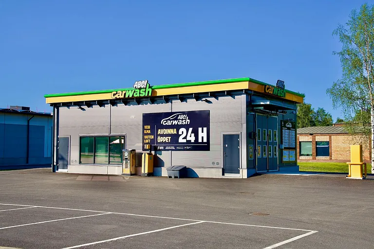 abc carwash kaustinen rakennus korpela